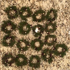 Holiday Candle Wreaths